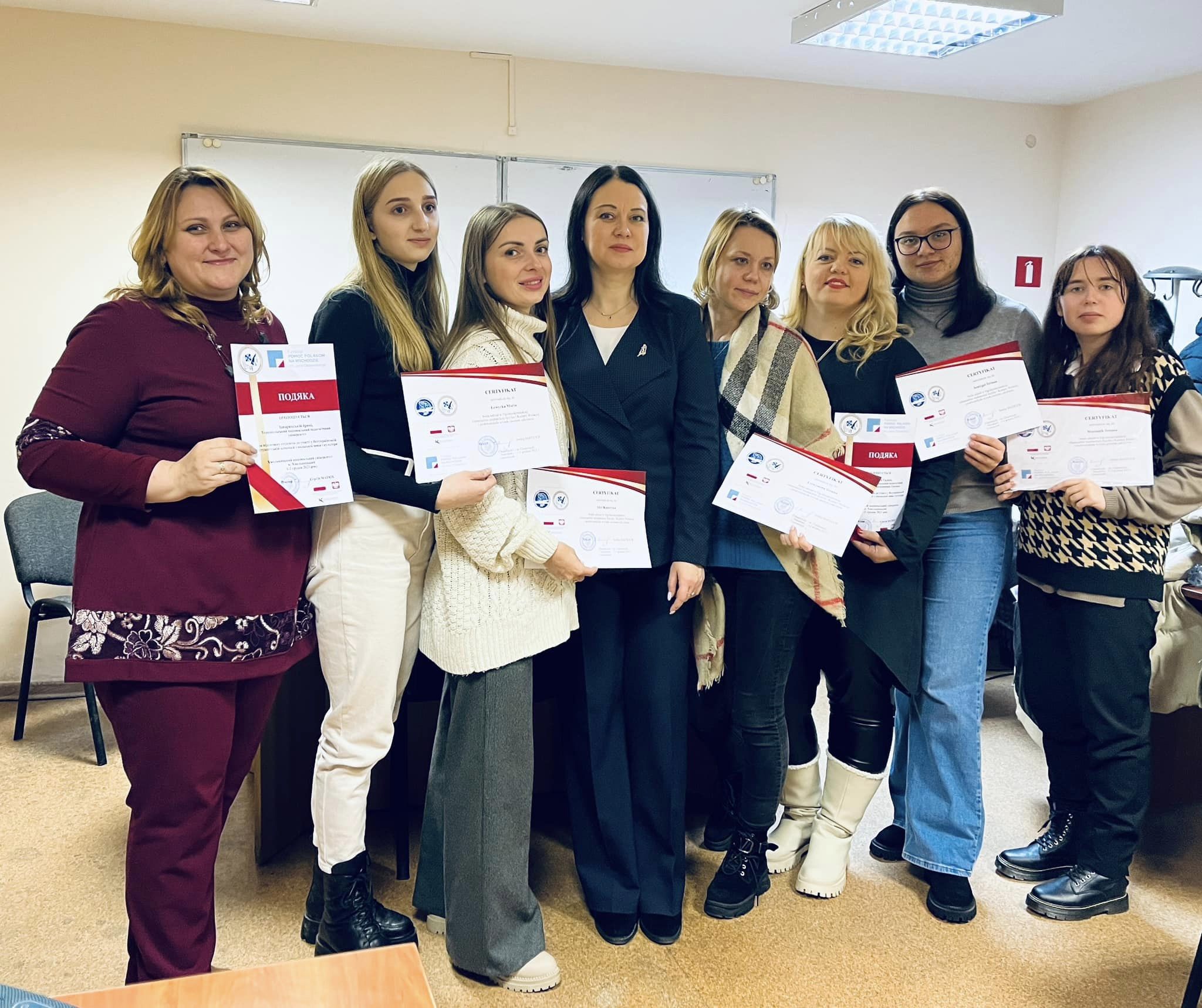 Участь в олімпіаді з польської мови взяли студенти ІІ, ІІІ та IV курсів полонійного відділення ТНПУ ім. В. Гнатюка